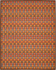 Safavieh Metropolis MTP529 Brown/Multi Area Rug 