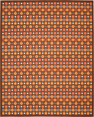 Safavieh Metropolis MTP529 Brown/Multi Area Rug 