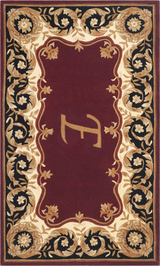 Safavieh Naples 520 Maroon/Beige Area Rug