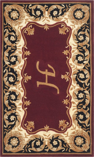 Safavieh Naples 520 Maroon/Beige Area Rug main image