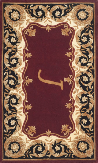 Safavieh Naples 520 Maroon/Beige Area Rug main image