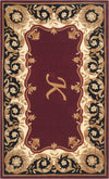 Safavieh Naples 520 Maroon/Beige Area Rug main image