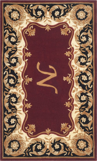 Safavieh Naples 520 Maroon/Beige Area Rug main image