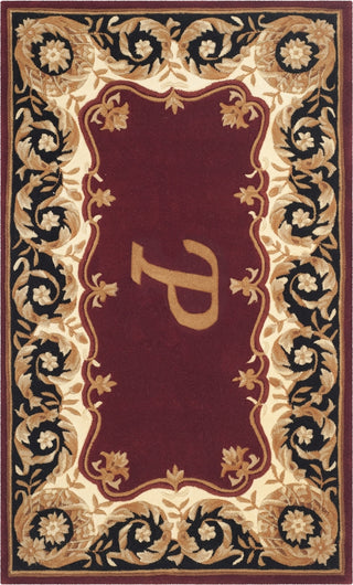 Safavieh Naples 520 Maroon/Beige Area Rug main image