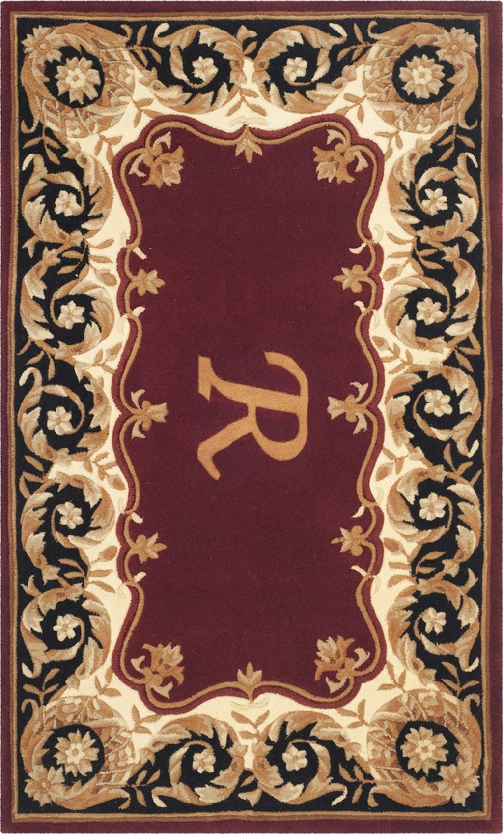 Safavieh Naples 520 Maroon/Beige Area Rug main image