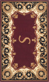 Safavieh Naples 520 Maroon/Beige Area Rug main image