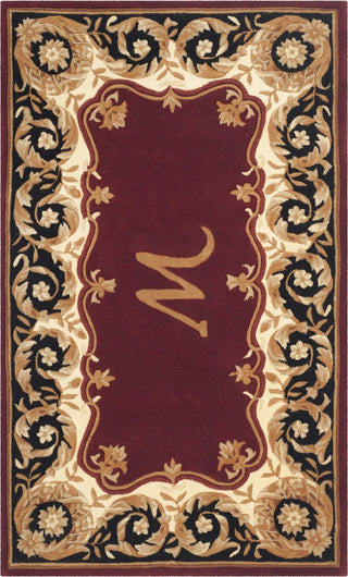 Safavieh Naples 520 Maroon/Beige Area Rug main image