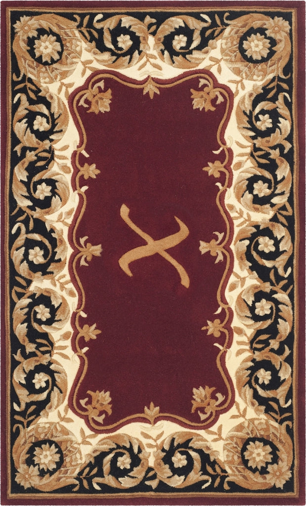 Safavieh Naples 520 Maroon/Beige Area Rug main image