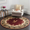 Safavieh Naples 520 Maroon/Beige Area Rug Room Scene Feature