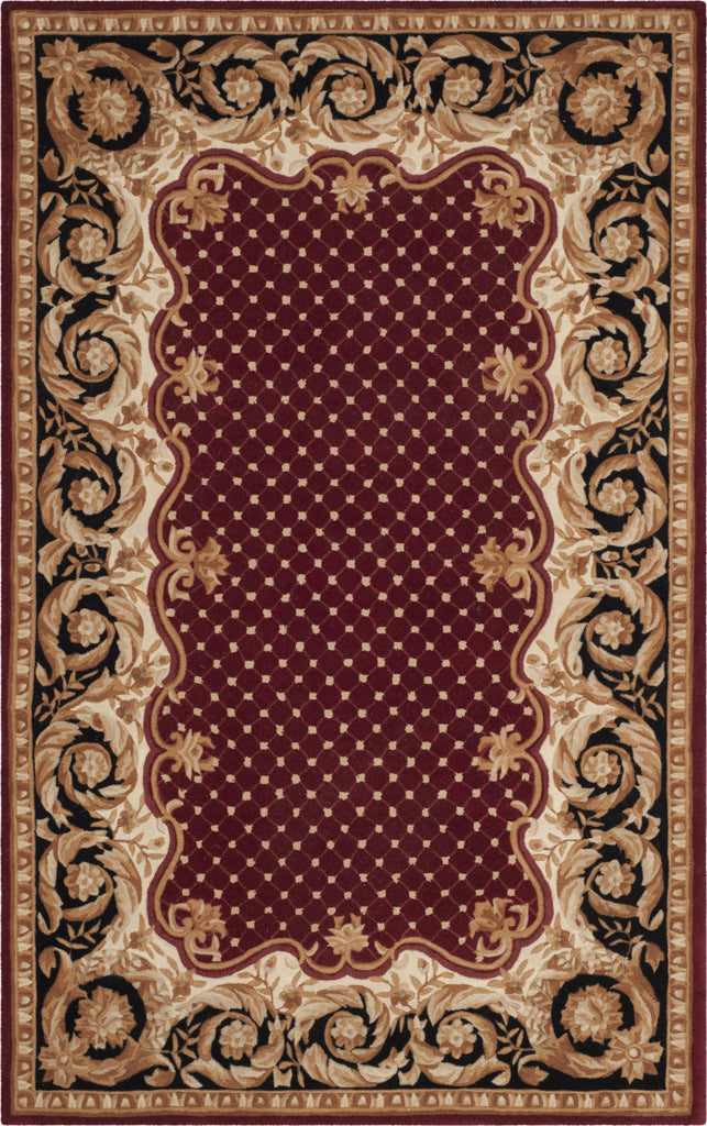Safavieh Naples Na701 Burgundy/Black Area Rug main image