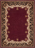 Safavieh Naples Na701 Burgundy/Black Area Rug 