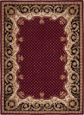 Safavieh Naples Na701 Burgundy/Black Area Rug 