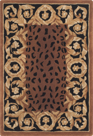 Safavieh Naples Na712 Black/Gold Area Rug 