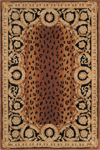 Safavieh Naples Na712 Black/Gold Area Rug Main