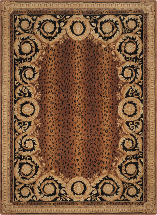 Safavieh Naples Na712 Black/Gold Area Rug Main