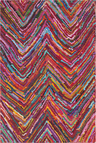 Safavieh Nantucket Pink/Multi Area Rug main image