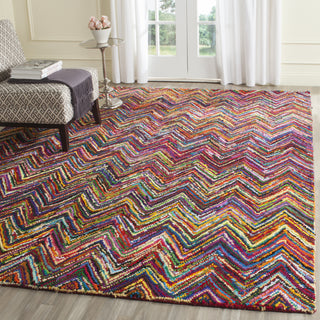 Safavieh Nantucket Pink/Multi Area Rug Room Scene