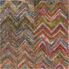 Safavieh Nantucket Red/Blue/Multi Area Rug Square