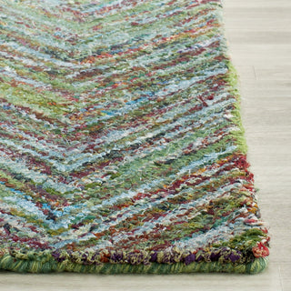 Safavieh Nantucket Blue/Multi Area Rug Detail