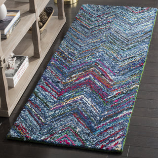 Safavieh Nantucket Blue/Multi Area Rug Room Scene