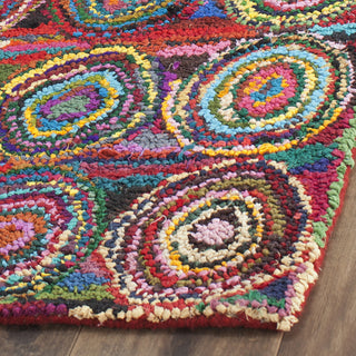 Safavieh Nantucket Pink/Multi Area Rug Detail