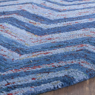 Safavieh Nantucket Blue/Multi Area Rug Detail