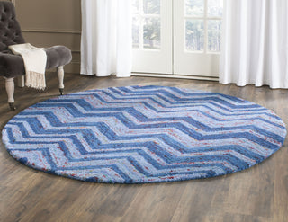 Safavieh Nantucket Blue/Multi Area Rug Room Scene