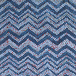 Safavieh Nantucket Blue/Multi Area Rug Square