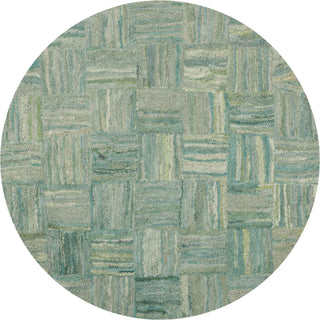 Safavieh Nantucket Green/Multi Area Rug Round