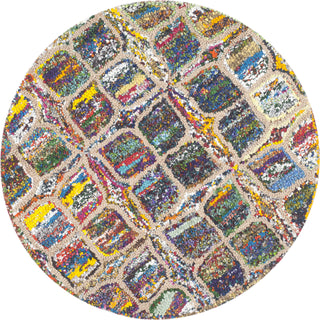 Safavieh Nantucket Multi Area Rug Round