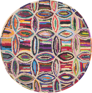 Safavieh Nantucket Multi Area Rug Round