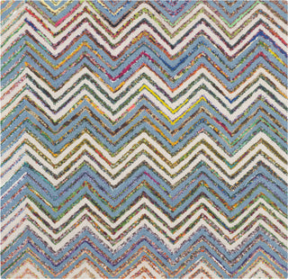 Safavieh Nantucket 601 Beige/Blue Area Rug Square