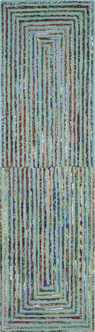 Safavieh Nantucket 603 Teal Area Rug Runner