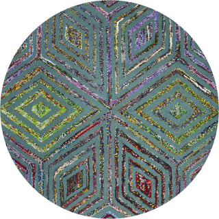 Safavieh Nantucket 607 Blue Area Rug Round