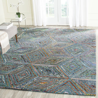 Safavieh Nantucket 607 Blue Area Rug Room Scene Feature