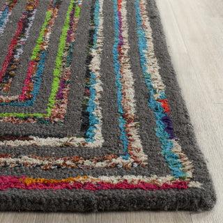 Safavieh Nantucket 609 Charcoal Area Rug Detail