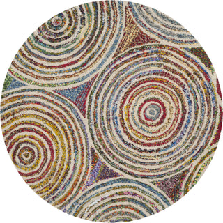 Safavieh Nantucket 610 Beige Area Rug Round