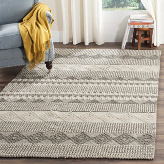 Safavieh Natura NAT102 Grey/Ivory Area Rug Room Scene