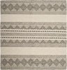 Safavieh Natura NAT102 Grey/Ivory Area Rug 6' Square