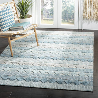 Safavieh Natura NAT252 Blue/Ivory Area Rug Room Scene