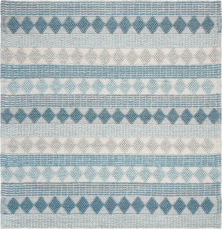 Safavieh Natura NAT252 Blue/Ivory Area Rug Square