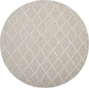 Safavieh Natura NAT310 Silver/Ivory Area Rug 6' Round