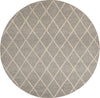 Safavieh Natura NAT310 Grey Area Rug 6' Round