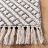 Safavieh Natura NAT355 Ivory/Black Area Rug Detail