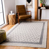 Safavieh Natura NAT624 Creme/Black Area Rug Room Scene