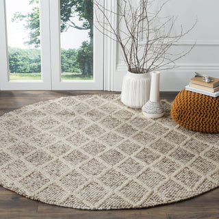 Safavieh Natura NAT711 Ivory/Stone Area Rug Room Scene