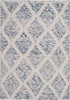 Safavieh Natura NAT711 Ivory/Blue Area Rug 2' X 3'