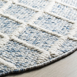 Safavieh Natura NAT711 Ivory/Blue Area Rug Detail