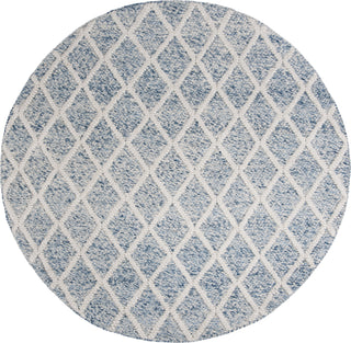 Safavieh Natura NAT711 Ivory/Blue Area Rug 6' Round