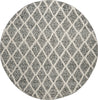 Safavieh Natura NAT711 Ivory/Black Area Rug 6' Round